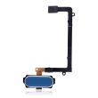 Home-Taste mit Flexkabel für Samsung Galaxy S6 Rand (Blau)