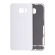 Rückglas für Samsung Galaxy S6 Rand (ohne Logo) (Aftermarket Plus) (Weiß)