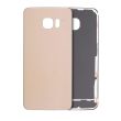 Rückglas für Samsung Galaxy S6 Rand (ohne Logo) (Aftermarket Plus) (Gold)