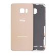 Rückglas für Samsung Galaxy S6 Rand (Verizon 4G) (Service Pack) (Gold)
