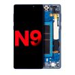 OLED Display mit Rahmen für Galaxy Note 9 (Aftermarket Plus) (Ocean Blue)