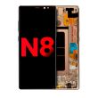 OLED Display mit Rahmen für Galaxy Note 8 (Aftermarket Plus) (Maple Gold)