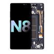 OLED Display mit Rahmen für Galaxy Note 8 (Service Pack) (Midnight Black)