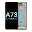Oled Assembly mit Rahmen für Galaxy A73 5G (A736/ 2022) (Service Pack) (Mint)