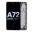 OLED Display mit Rahmen für Samsung A72 (A725/ 2021) (Service Pack)