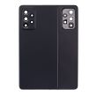 Rückglas mit Kameralinse für Samsung Galaxy A72 (Service Pack) (Schwarz)