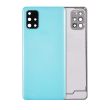 Rückglas mit Kameralinse für Galaxy A71 4G (A715/ 2020) ( Prism Crush Blue)