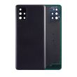 Rückglas mit Kameralinse für Galaxy A71 4G (A715/ 2020) ( Prism Crush Black)