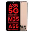 OLED Display ohne Rahmen für Galaxy A35 5G (A356/ 2024)/ M35 (M356/ 2024)/ A55