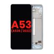OLED Display mit Rahmen für Galaxy A53 5G ( A536/ 2022) (6.36") (Blau)