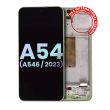 OLED Display mit Rahmen für Galaxy A54 5G (Service Pack) (Lime)