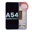 OLED Display mit Rahmen für Galaxy A54 5G (Service Pack) (Violet)