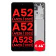 OLED Display mit Rahmen für Galaxy A52 4G (A526/ 2021) (A528/ 2021) (6.46")
