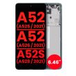 OLED Display mit Rahmen für Galaxy A52 4G (6.46") (Aftermarket Plus)