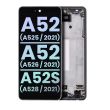 OLED Display mit Rahmen für Galaxy A52 4G (A528/ 2021) (Service Pack)