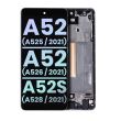 OLED Display mit Rahmen für Galaxy A52 4G (Service Pack) (Awesome White)