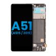 LCD Display mit Rahmen für Galaxy A51 4G (A515/ 2019)