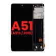OLED Display mit Rahmen für Galaxy A51 4G (A515/ 2019) (6.46") (All Colors)