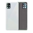 Rückglas mit Kameralinse für Samsung Galaxy A51 (Service Pack) (Weiß)