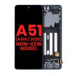 OLED Display mit Rahmen für Galaxy A51 5G (A516/ 2020)
