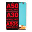 OLED Display ohne Rahmen (mit Fingerabdruck Sensor) für Galaxy A50