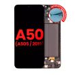 OLED Display mit Rahmen für Galaxy A50 (A505/ 2019) (All Colors)