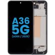 LCD Display mit Rahmen für Galaxy A36 5G (A366/ 2025) (6.58") (US Version)