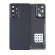 Rückglas mit Kameralinse für Samsung Galaxy A33 5G (Service Pack) (Schwarz)