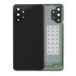 Rückglas mit Kameralinse für Galaxy A32 4G (Service Pack) (Awesome Black)