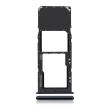 SIM-Kartenschacht Single für Samsung Galaxy A30S (A307/ 2019) (Schwarz)