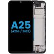 LCD Display mit Rahmen für Galaxy A25 5G (A256/ 2023) (Aftermarket : incell)