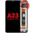 LCD Display mit Rahmen für Galaxy A23 5G (A236U/B/ 2022)