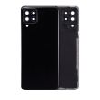 Rückglas mit Kameralinse für Galaxy A22 4G (A225/ 2021) (Schwarz)