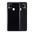 Rückglas mit Kameralinse für Samsung Galaxy A21s (Service Pack) (Schwarz)