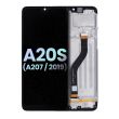 LCD Display mit Rahmen für Galaxy A20s (A207/ 2019) (Service Pack) (All Colors)