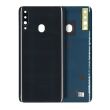Rückglas mit Kameralinse für Samsung Galaxy A20S (Service Pack) (Schwarz)