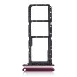 SIM-Kartenschacht Dual für Samsung Galaxy A14 5G (A146P/ R/ 2023) (Dark Red)