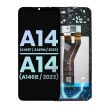LCD Display mit Rahmen für Galaxy A14 4G (A145F/ A145M/ 2023)/ A14 5G
