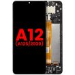 LCD Display mit Rahmen für Galaxy A12 (A125/ 2020) (All Colors)