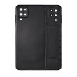 Rückglas mit Kameralinse für Galaxy A12 (A125/ 2020) (Schwarz)