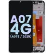 LCD Display mit Rahmen für Galaxy A07 4G (A075/ 2025) (Service Pack)