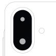 Rückkamera-Linse (nur Glas) mit Kleber für Galaxy A07 4G (A075/ 2025)