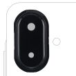 Rückkamera-Linse mit Abdeckung Rahmen Ring für Galaxy A07 4G (A075/ 2025)