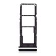 SIM-Kartenschacht Dual für Samsung Galaxy A04S (A047/ 2022) (Schwarz)