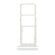 SIM-Kartenschacht Dual für Samsung Galaxy A03S (A037F/ 2021) (Weiß)