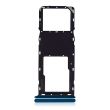 SIM-Kartenschacht Single für Samsung Galaxy A03S (A037U/ 2021) (Blau)