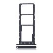 SIM-Kartenschacht Dual für Galaxy A02S (A025/ 2020)/ A03 (A035/ 2021) (Schwarz)