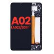 LCD Display mit Rahmen für Galaxy A02 (A022/ 2020) (Aftermarket Plus Incell)