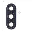 Rückkamera-Linse mit Rahmen Ring für Samsung Galaxy Z Fold 7 (F966) (Jet Black)