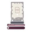 SIM-Kartenschacht Dual für Samsung Galaxy Z Fold 4 (F936) (Burgundy)